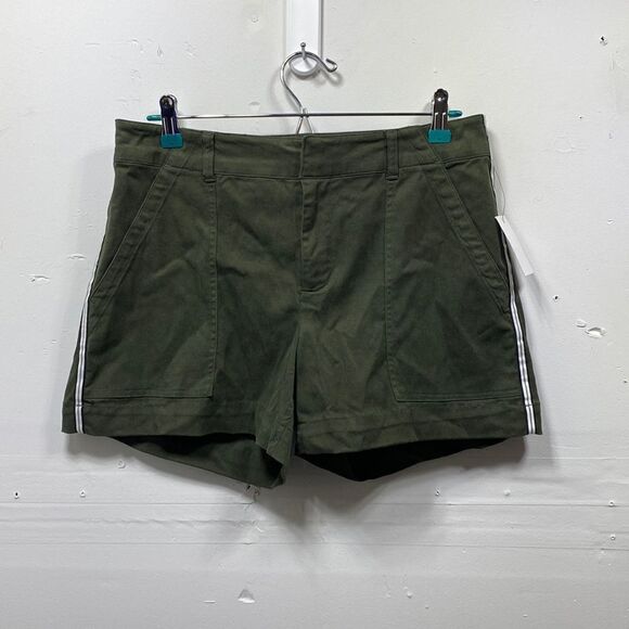 Pure Navy Side Stripe Shorts Size 10 - Picture 1 of 5